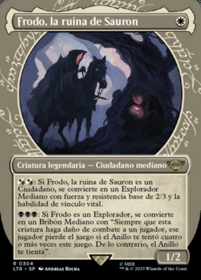 Frodo, la ruina de Sauron