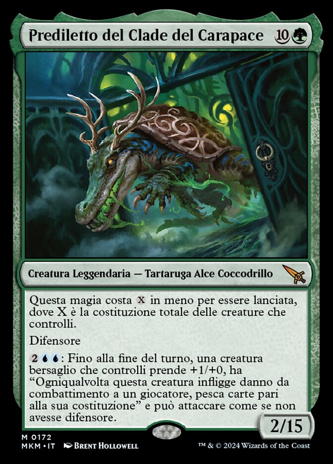 Prediletto del Clade del Carapace