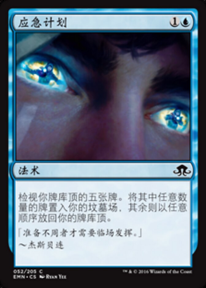 应急计划