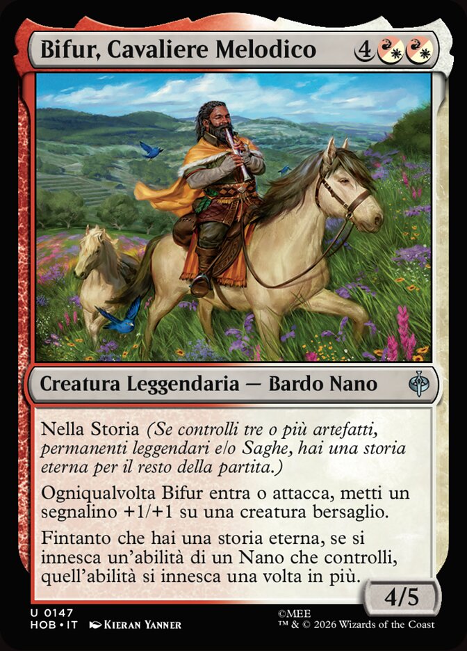 Bifur, Cavaliere Melodico
