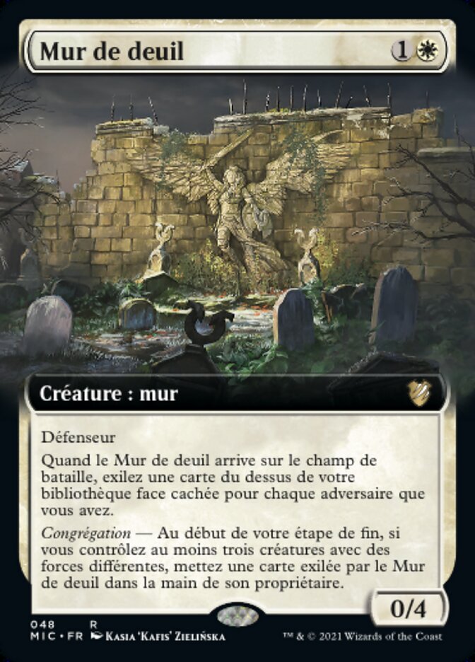 Mur de deuil