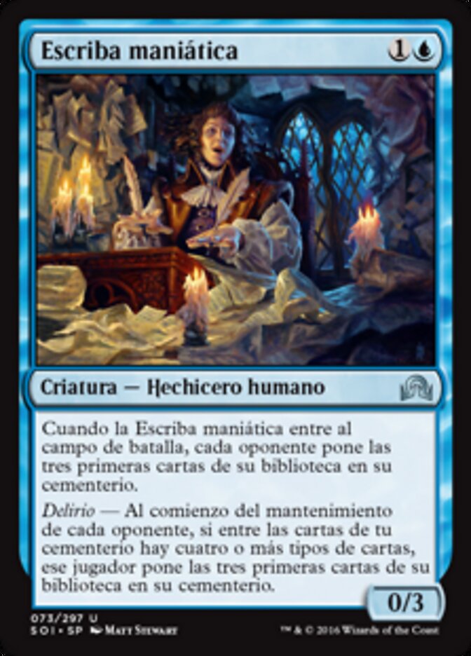 Escriba maniática