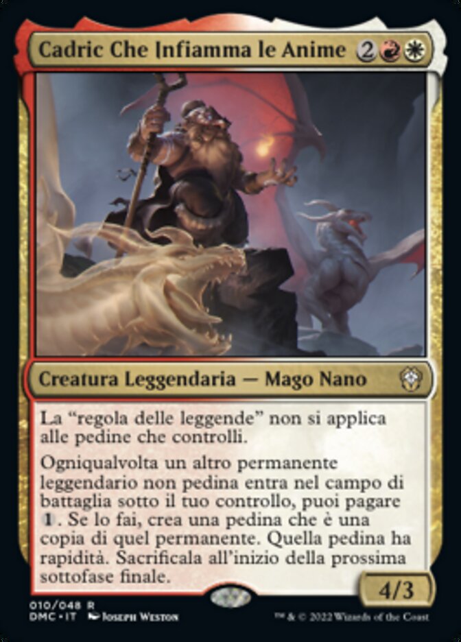 Cadric Che Infiamma le Anime