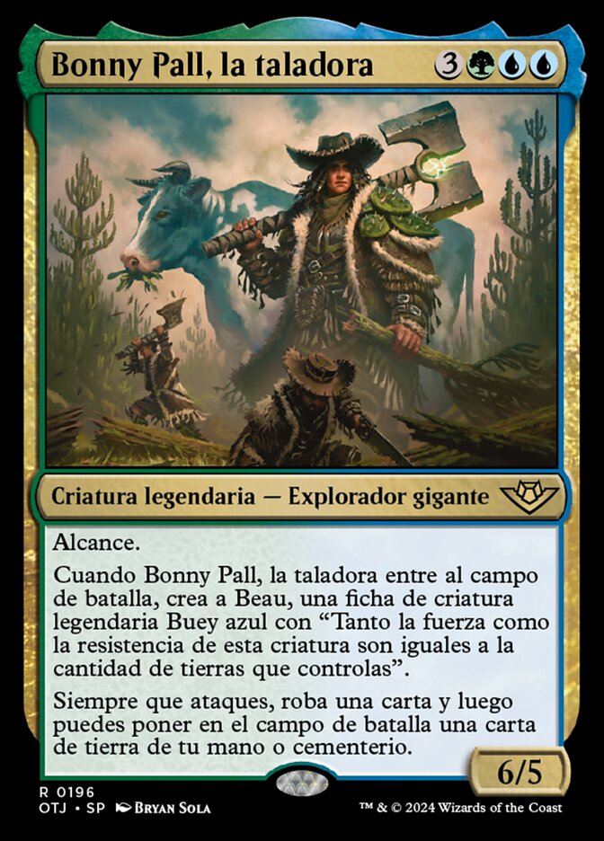 Bonny Pall, la taladora