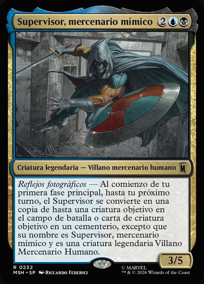 Supervisor, mercenario mímico