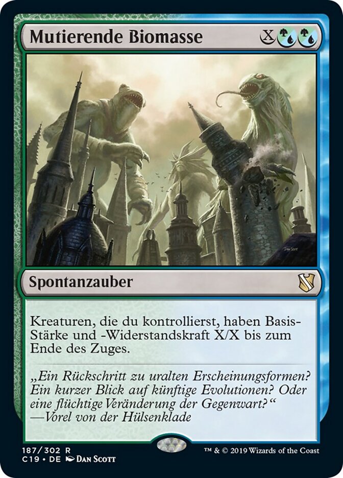 Mutierende Biomasse