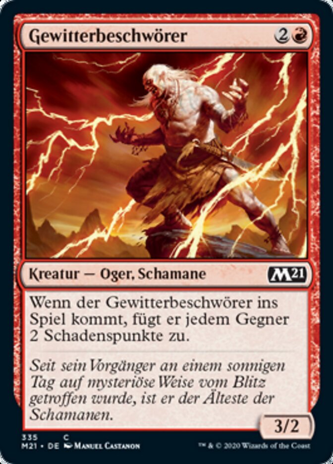 Gewitterbeschwörer