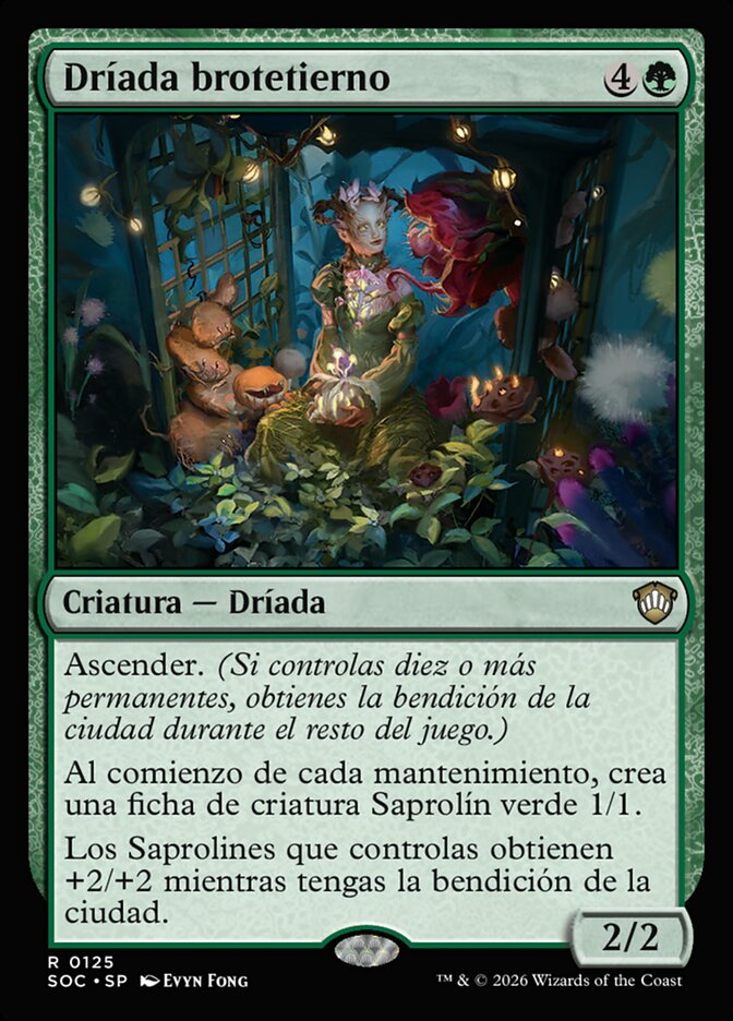 Dríada brotetierno