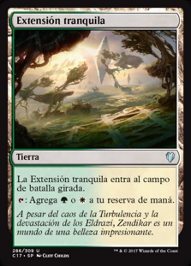 Extensión tranquila