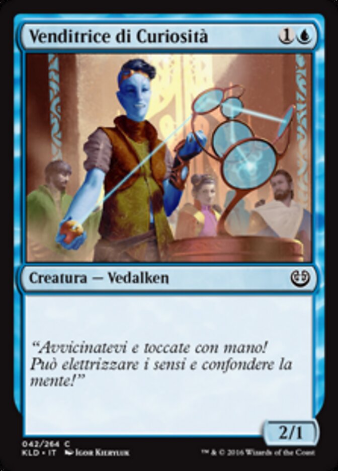 Venditrice di Curiosità