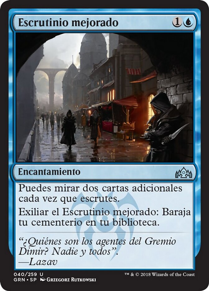 Escrutinio mejorado