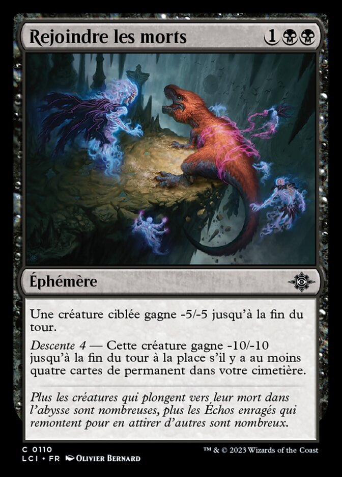 Rejoindre les morts