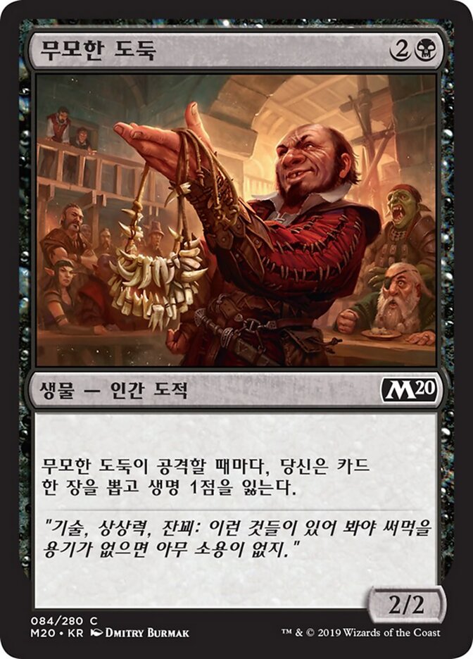 무모한 도둑