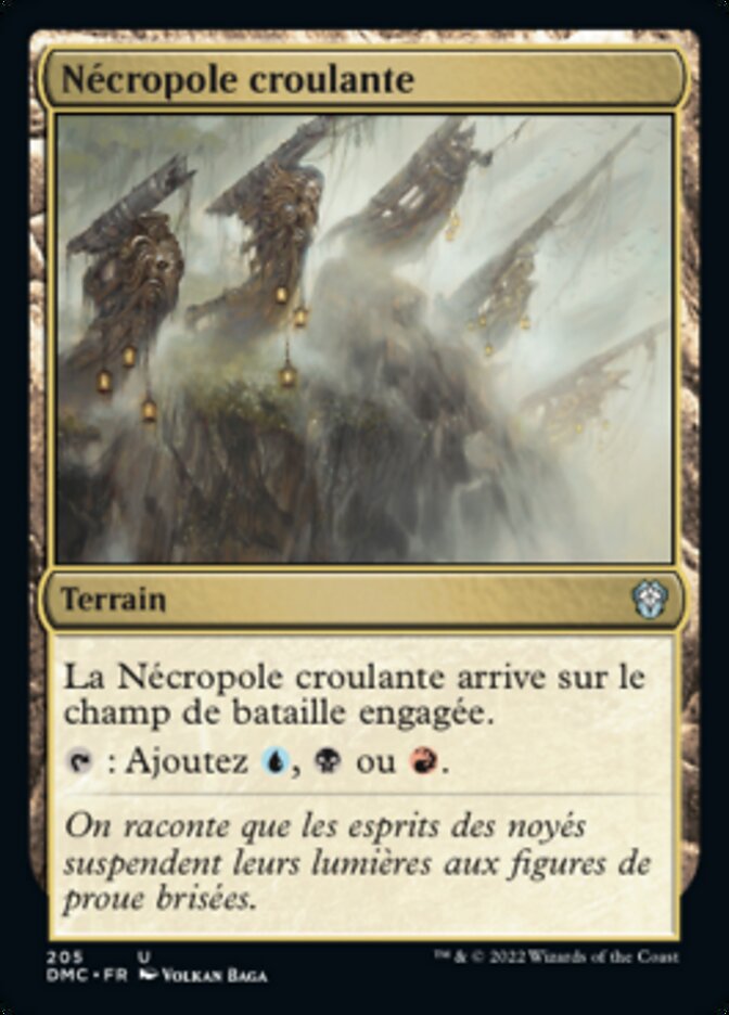 Nécropole croulante