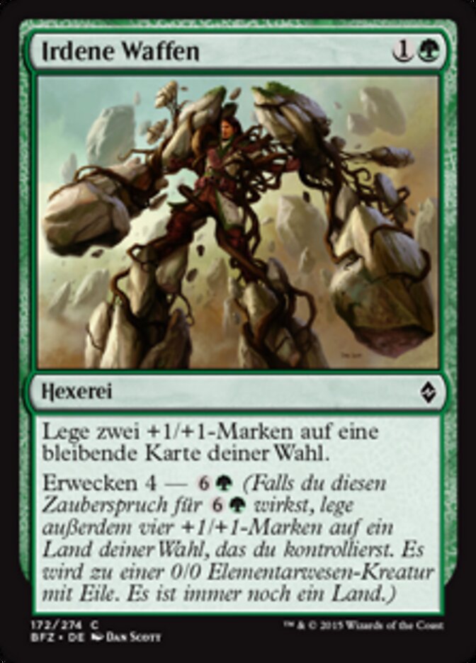 Irdene Waffen