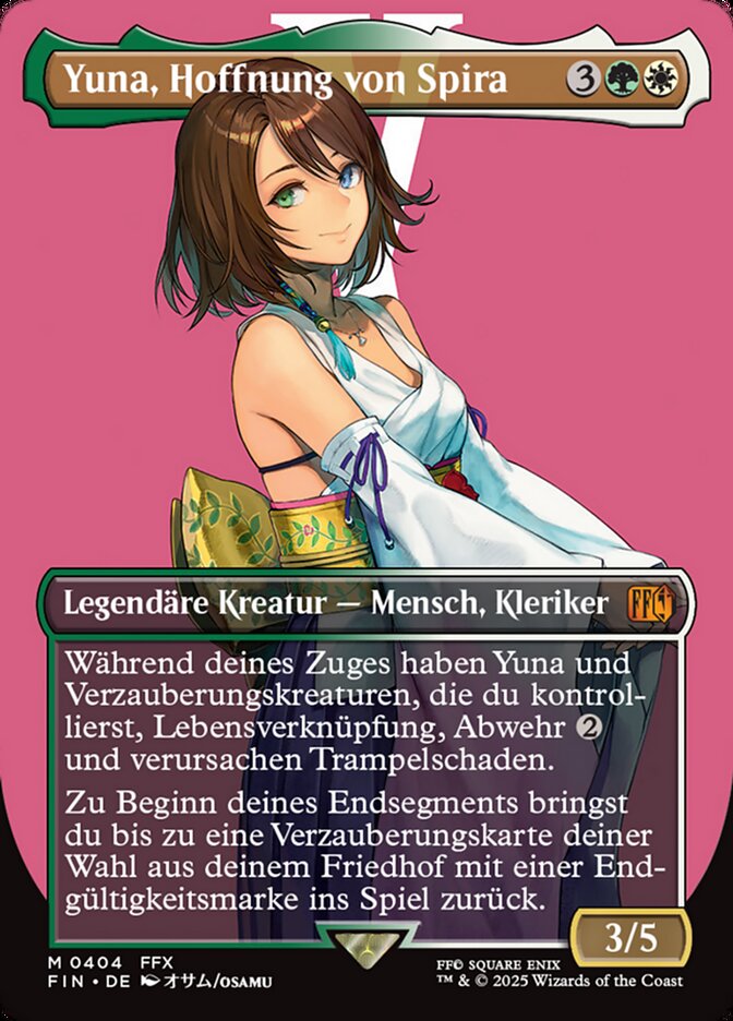 Yuna, Hoffnung von Spira
