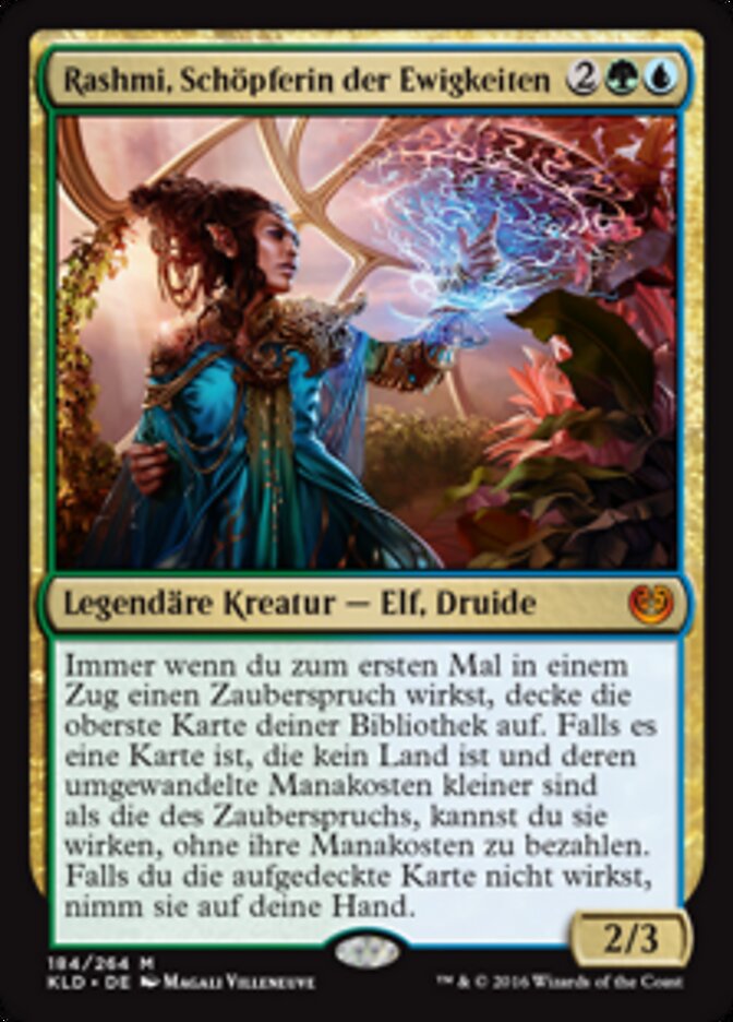 Rashmi, Schöpferin der Ewigkeiten