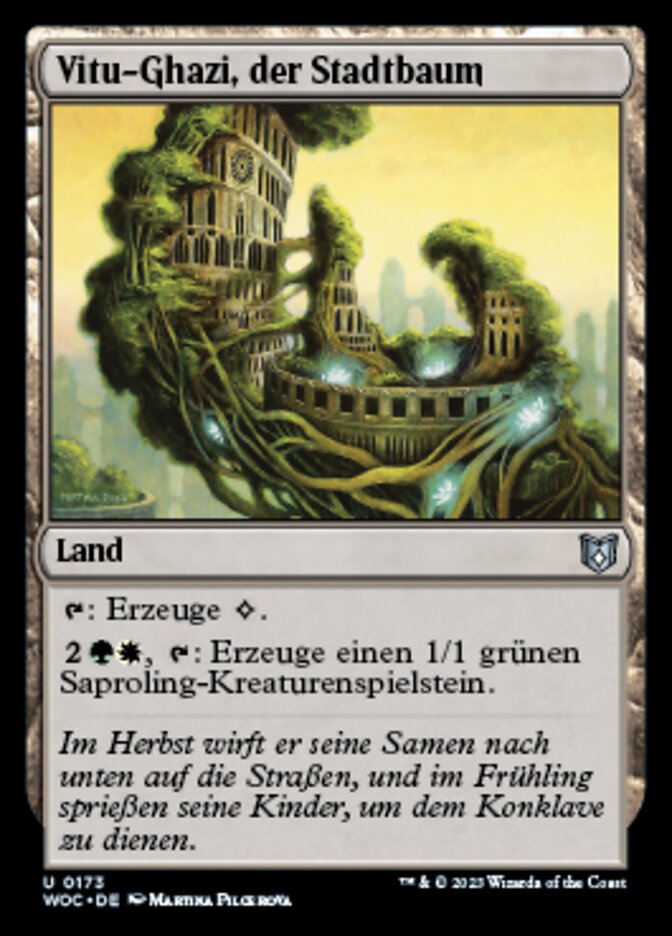 Vitu-Ghazi, der Stadtbaum