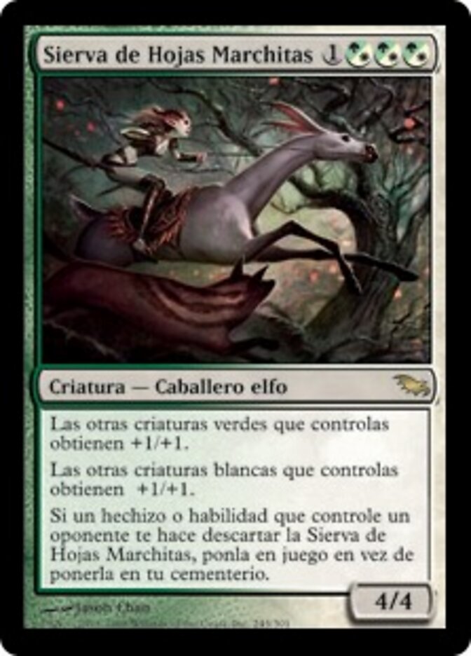 Sierva de Hojas Marchitas