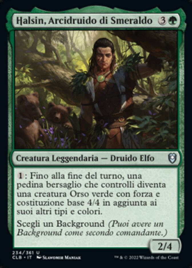 Halsin, Arcidruido di Smeraldo