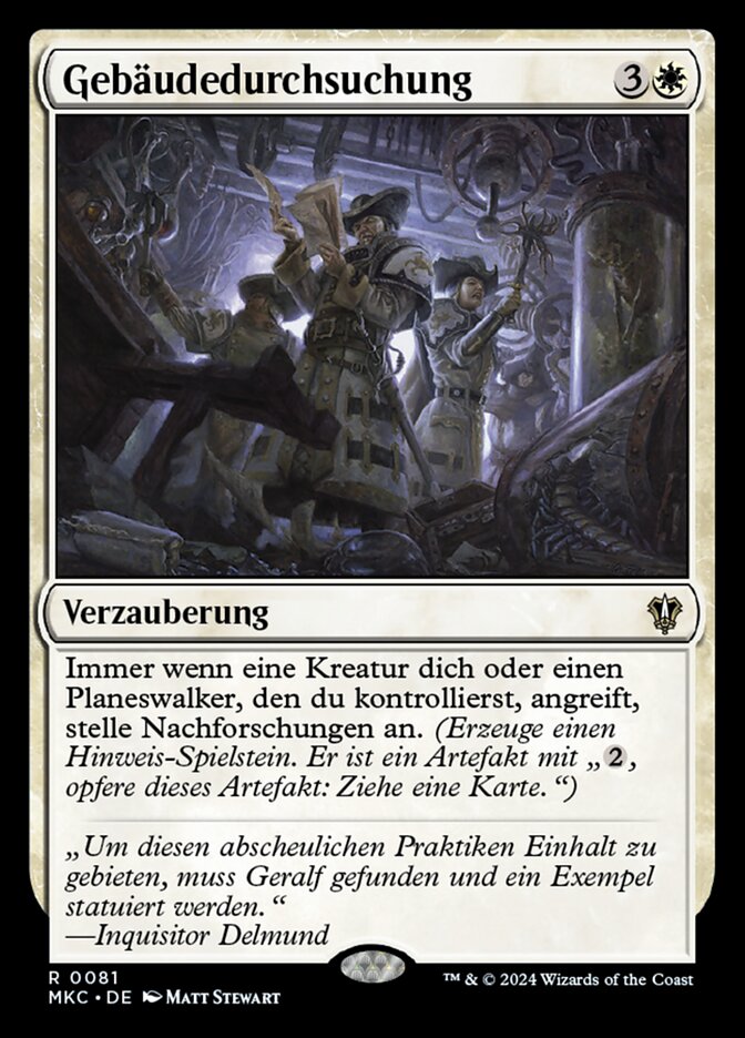 Gebäudedurchsuchung