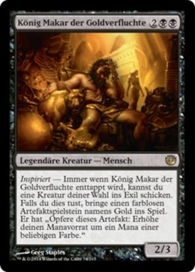 König Makar der Goldverfluchte