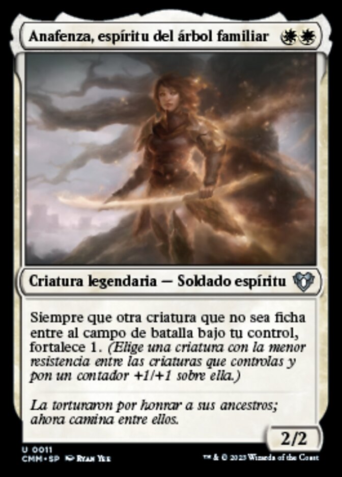 Anafenza, espíritu del árbol familiar
