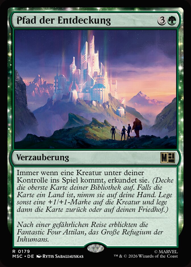 Pfad der Entdeckung