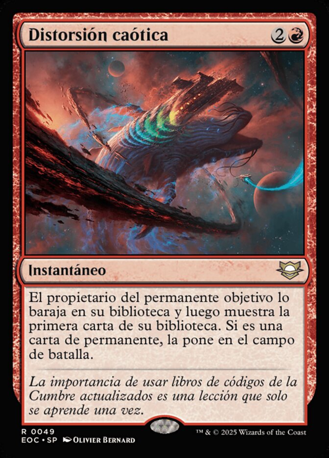Distorsión caótica