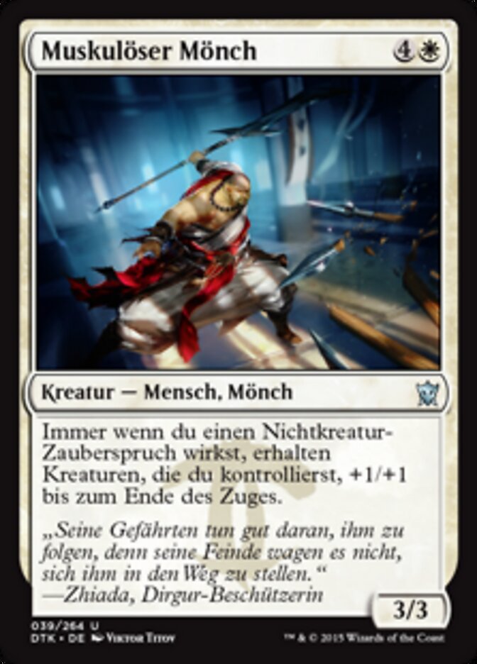Muskulöser Mönch