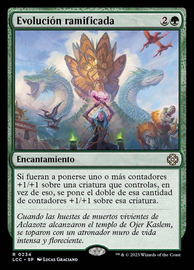 Evolución ramificada