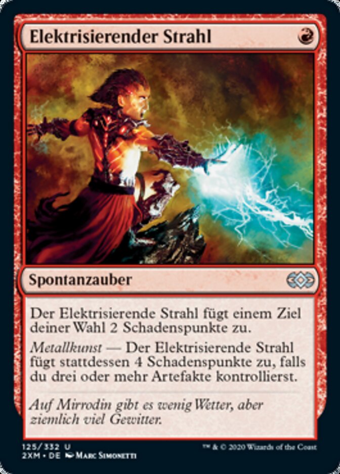Elektrisierender Strahl