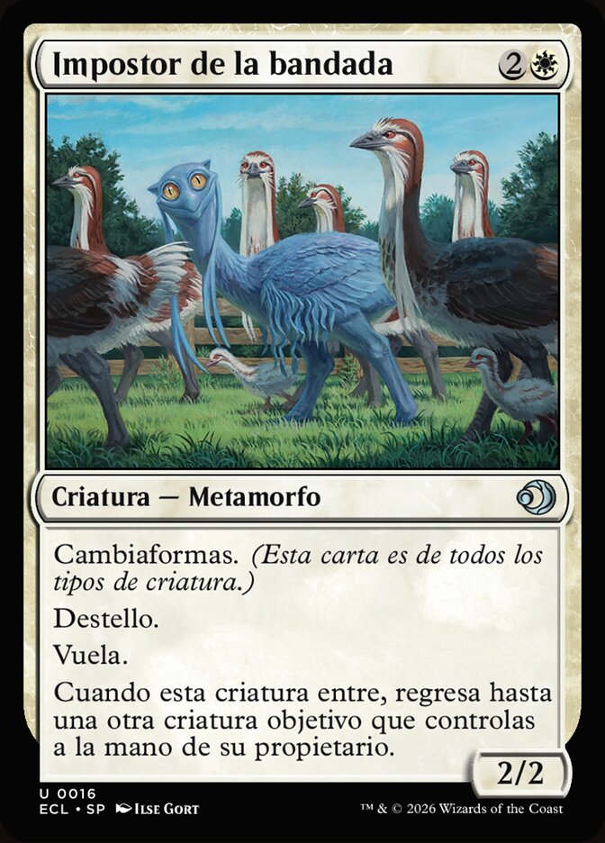 Impostor de la bandada