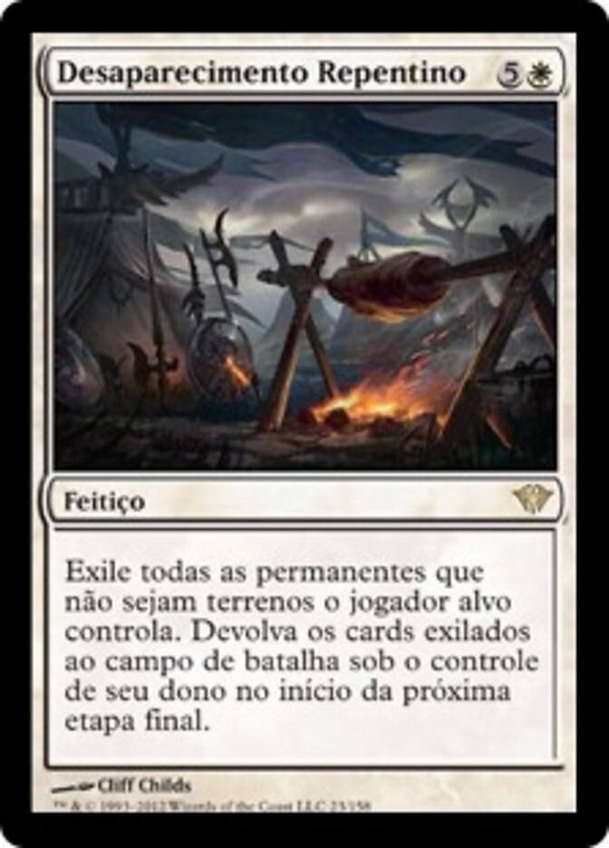 Desaparecimento Repentino