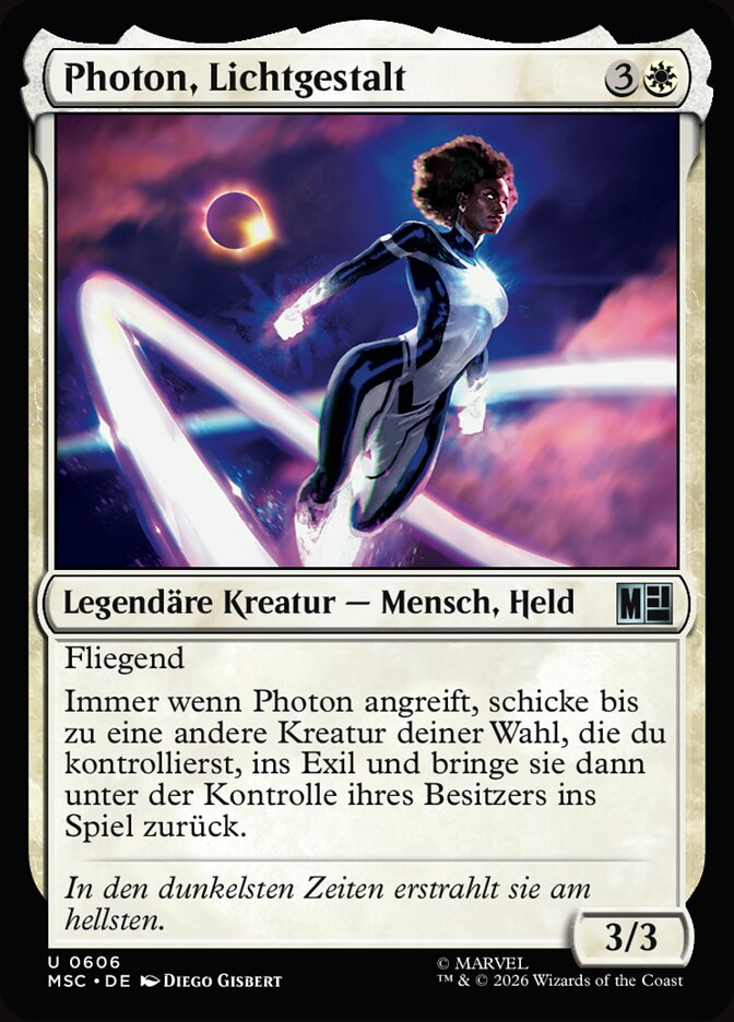 Photon, Lichtgestalt
