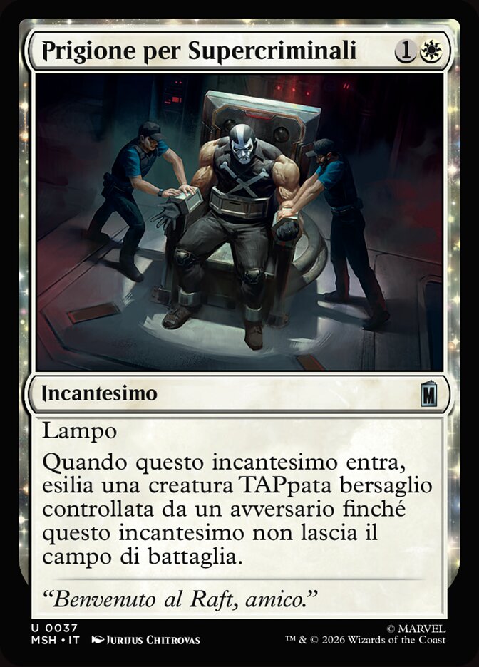 Prigione per Supercriminali