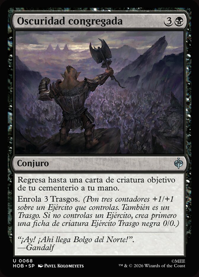 Oscuridad congregada