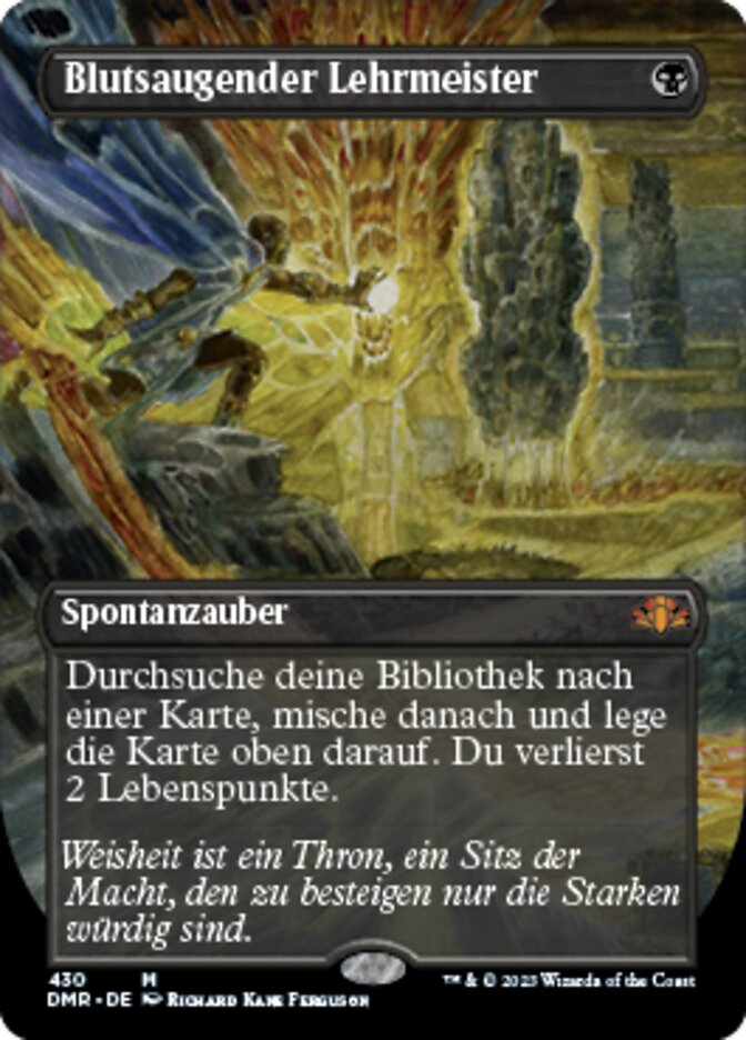 Blutsaugender Lehrmeister