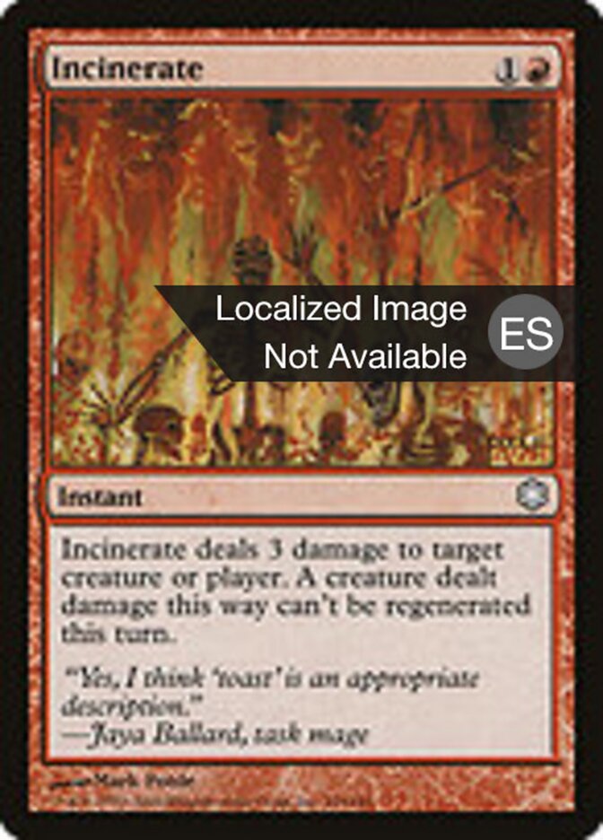 Incinerar