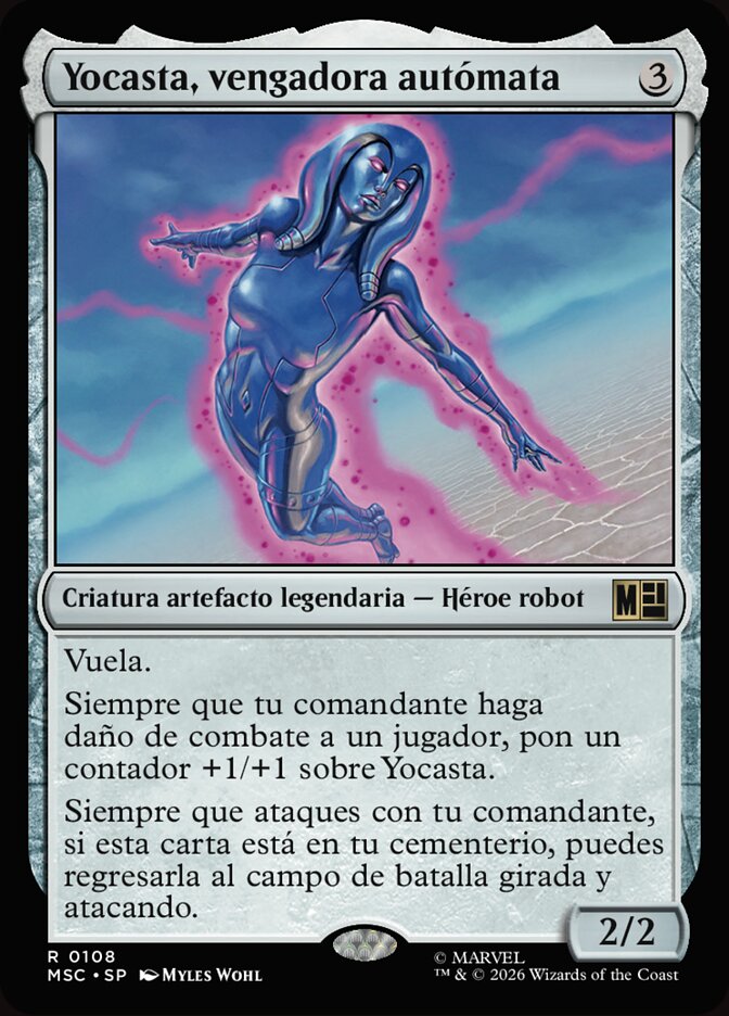 Yocasta, vengadora autómata