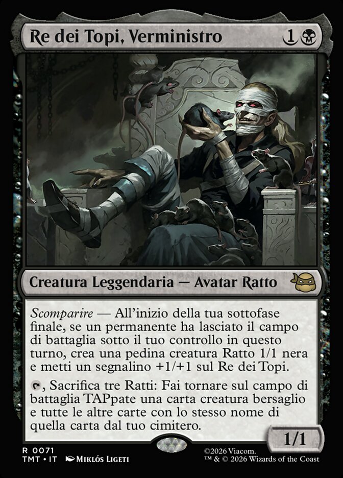 Re dei Topi, Verministro