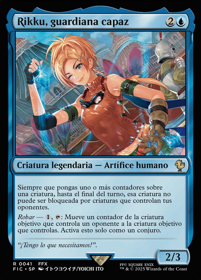 Rikku, guardiana capaz