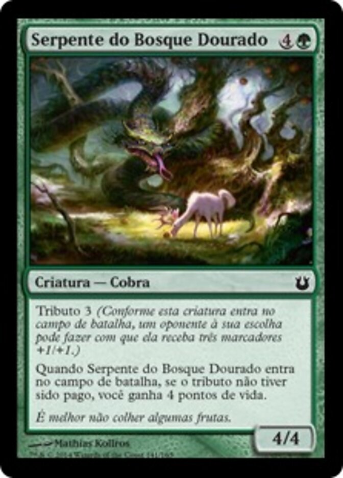 Serpente do Bosque Dourado