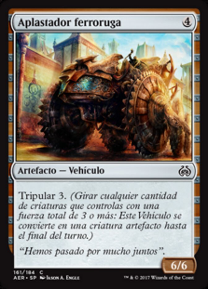 Aplastador ferroruga