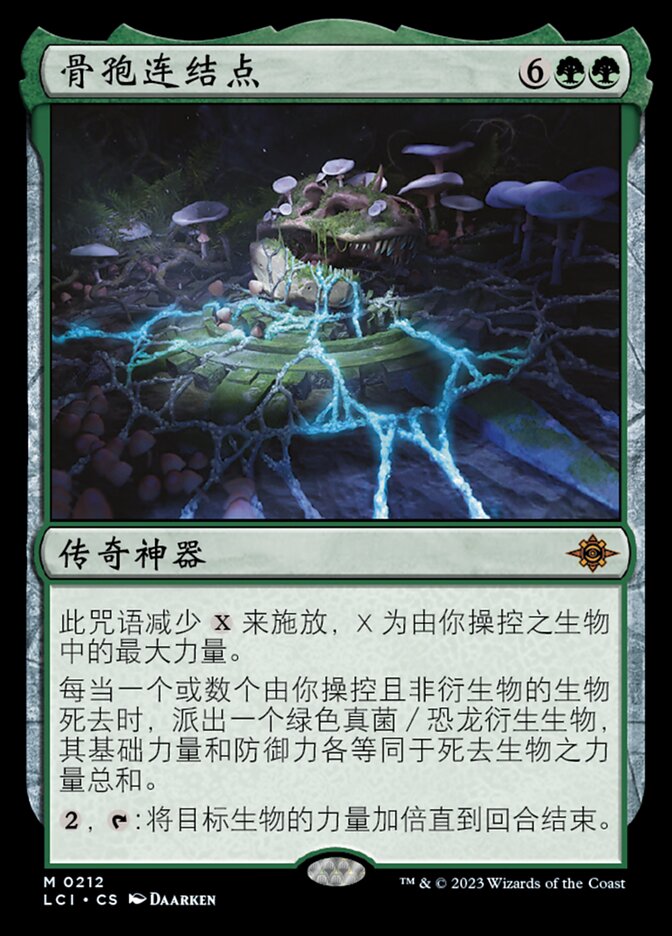 骨孢连结点
