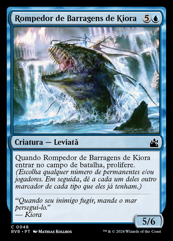 Rompedor de Barragens de Kiora
