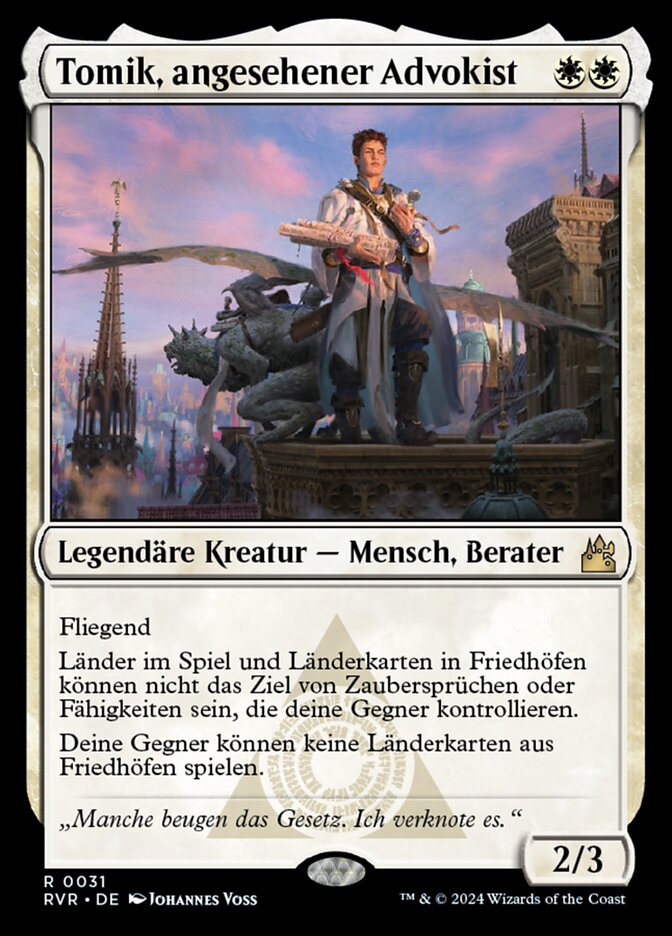 Tomik, angesehener Advokist