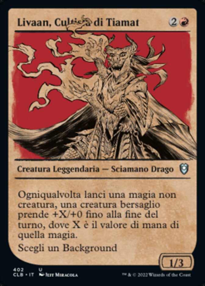 Livaan, Cultista di Tiamat