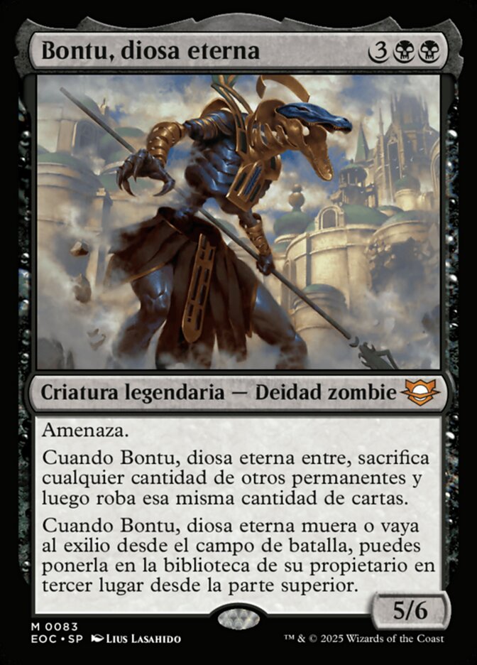 Bontu, diosa eterna