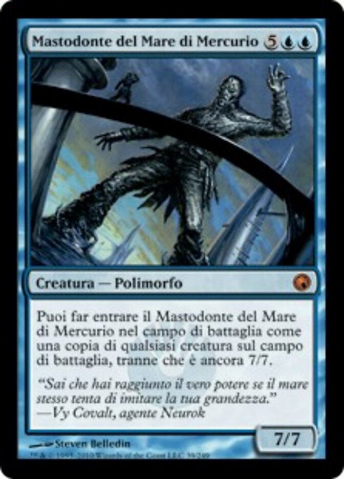 Mastodonte del Mare di Mercurio